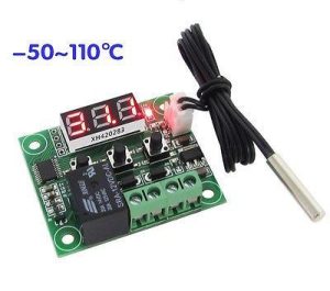 W1209 temp control with relay