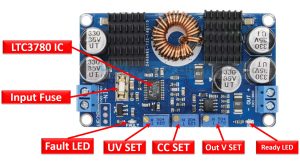 DC TO DC BUCK BOOST CONVERTER 10A LTC3780