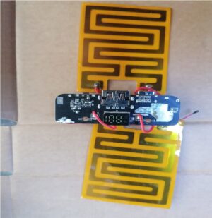 heat cell 3.7 volt with power bank circuit