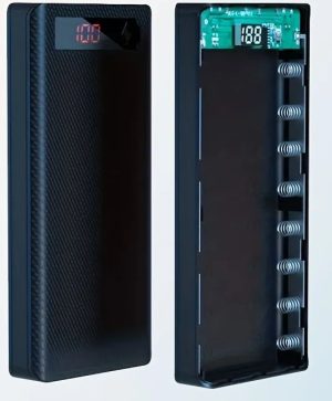 POWER BANK BOX 8 SLOTS 5V 2A