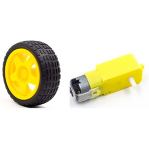 Motor + Wheel Robot Smart Car Set